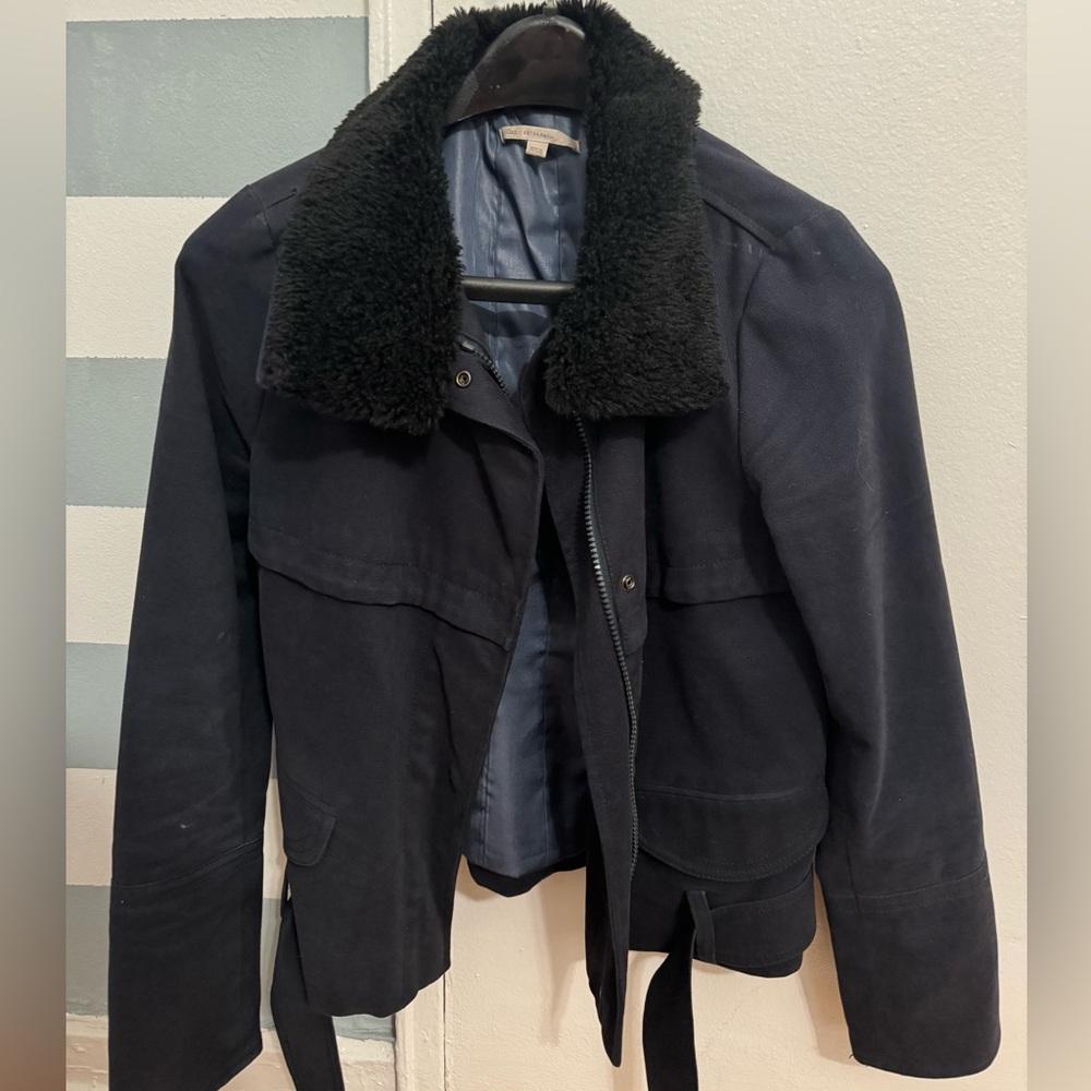 GAP WOMENS NAVY JACKET SIZE XS
